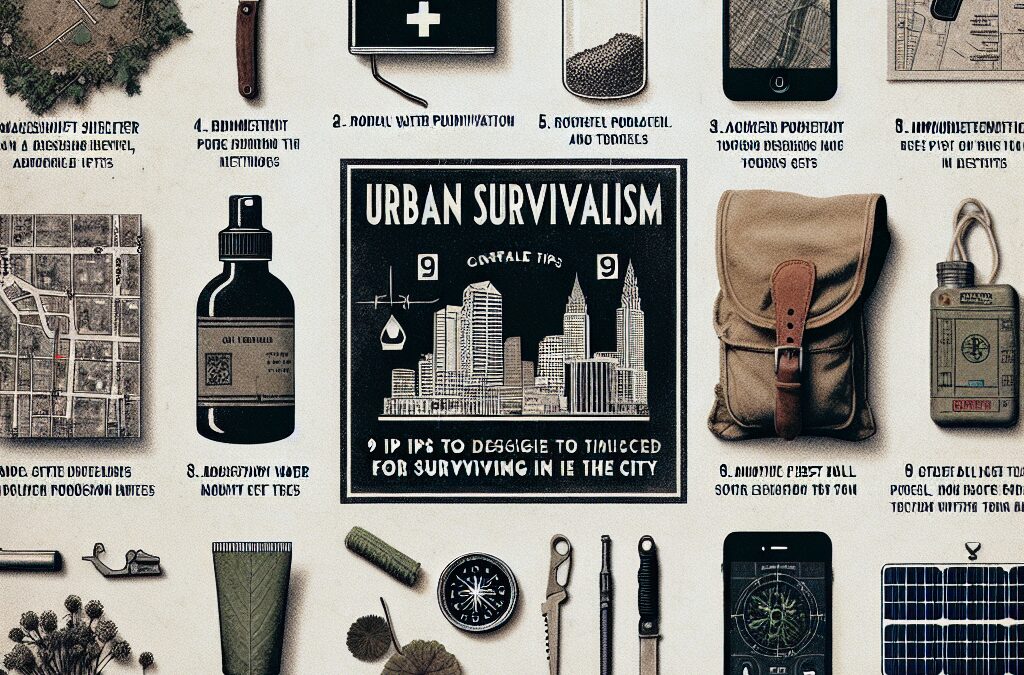 Survivalisme urbain : 9 astuces pour survivre en ville